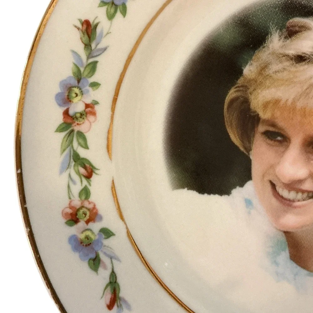 Vintage Princess Diana Memorial Collector Plate 6.5